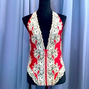 GLAMOROUS Stunningly sexy!  BRAND NEW W/TAGS Bodysuit from VICTORIA’S SECRET.